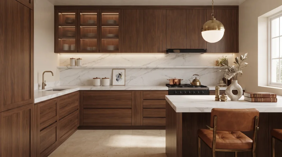 Contemporary Kitchen Collection completed design view 05