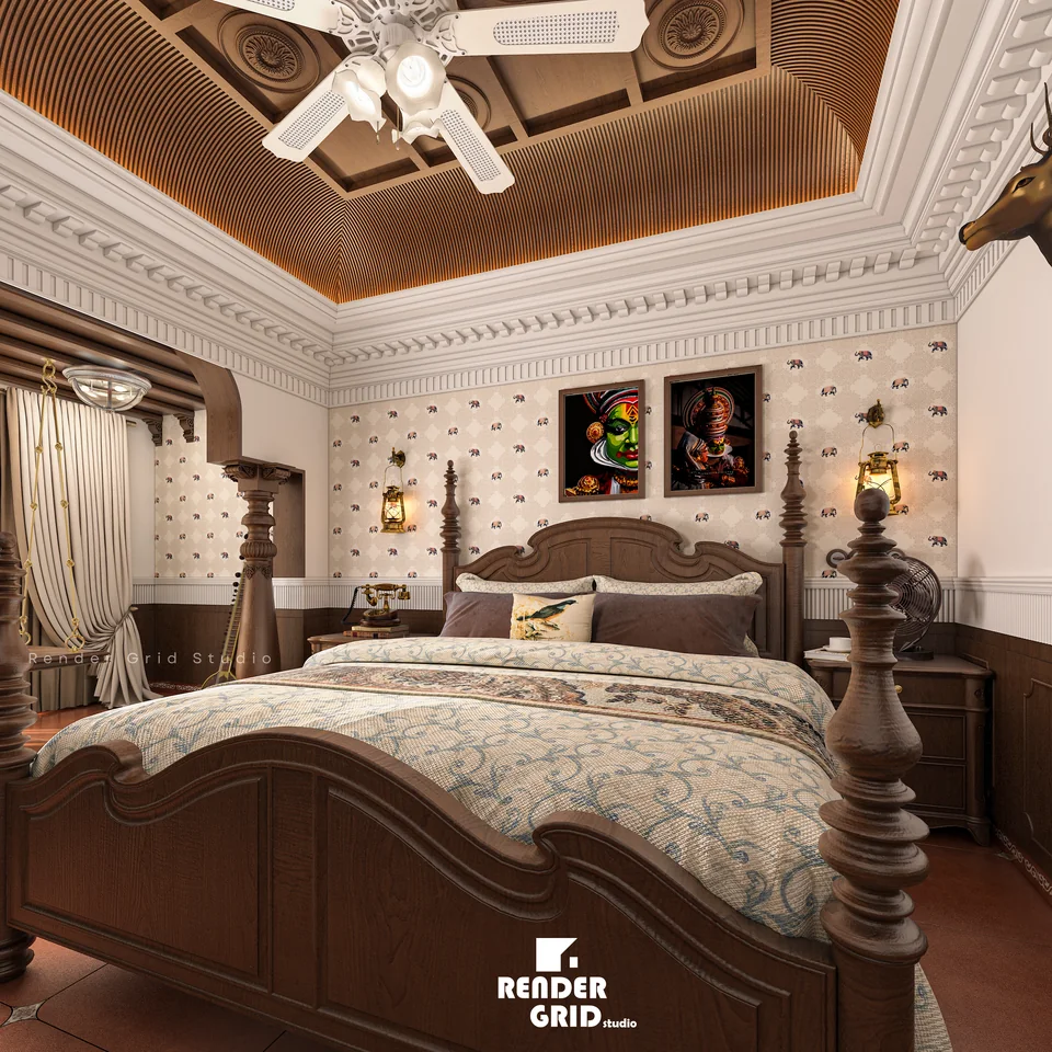 Heritage Bedroom Suite completed design view 01