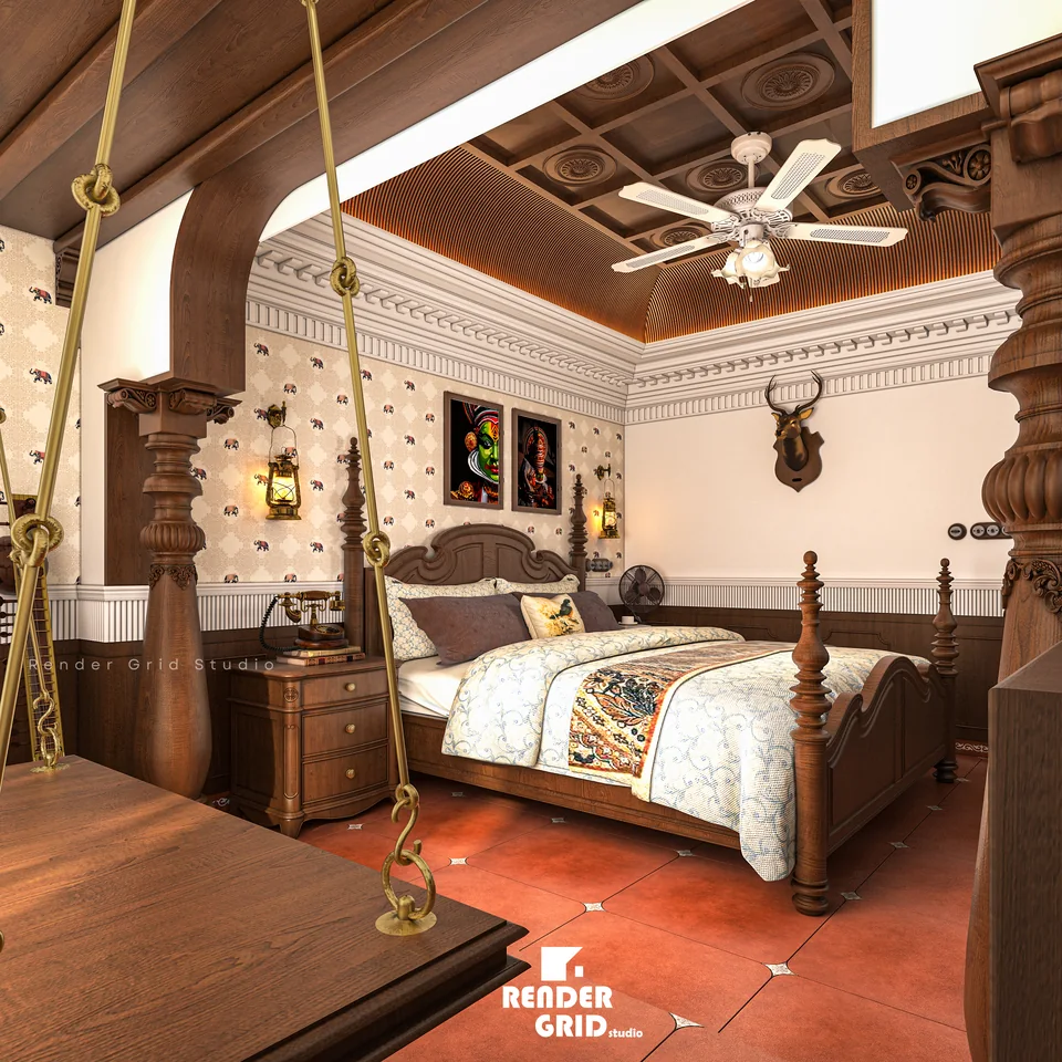 Heritage Bedroom Suite completed design view 04
