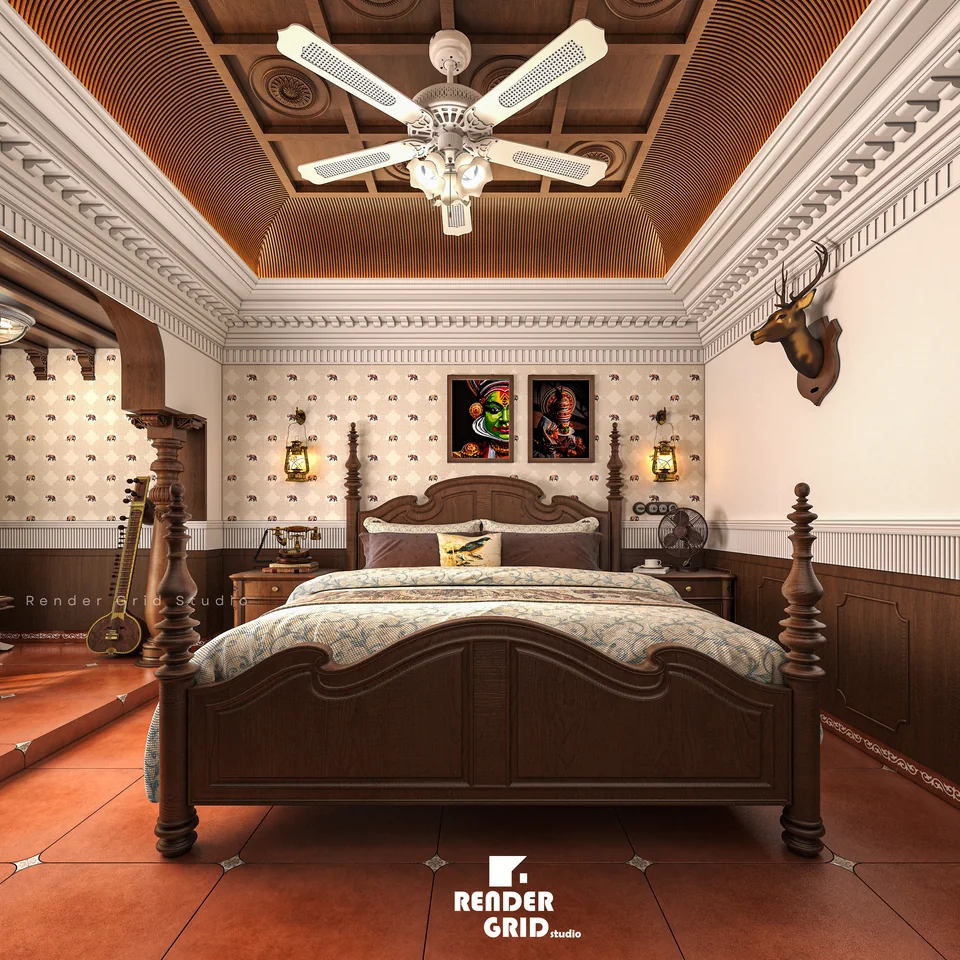 Heritage Bedroom Suite completed design view 05