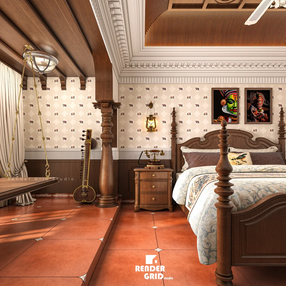 Heritage Bedroom Suite completed design view 06