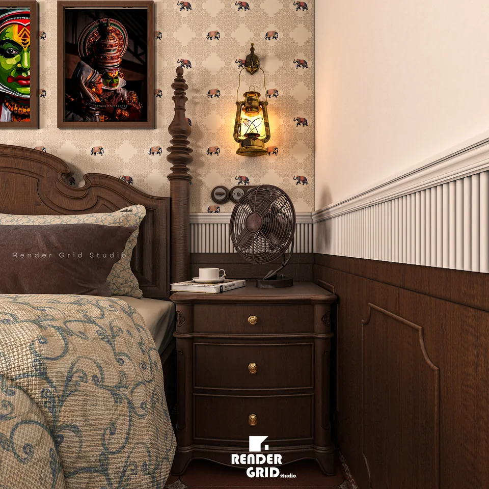 Heritage Bedroom Suite completed design view 08