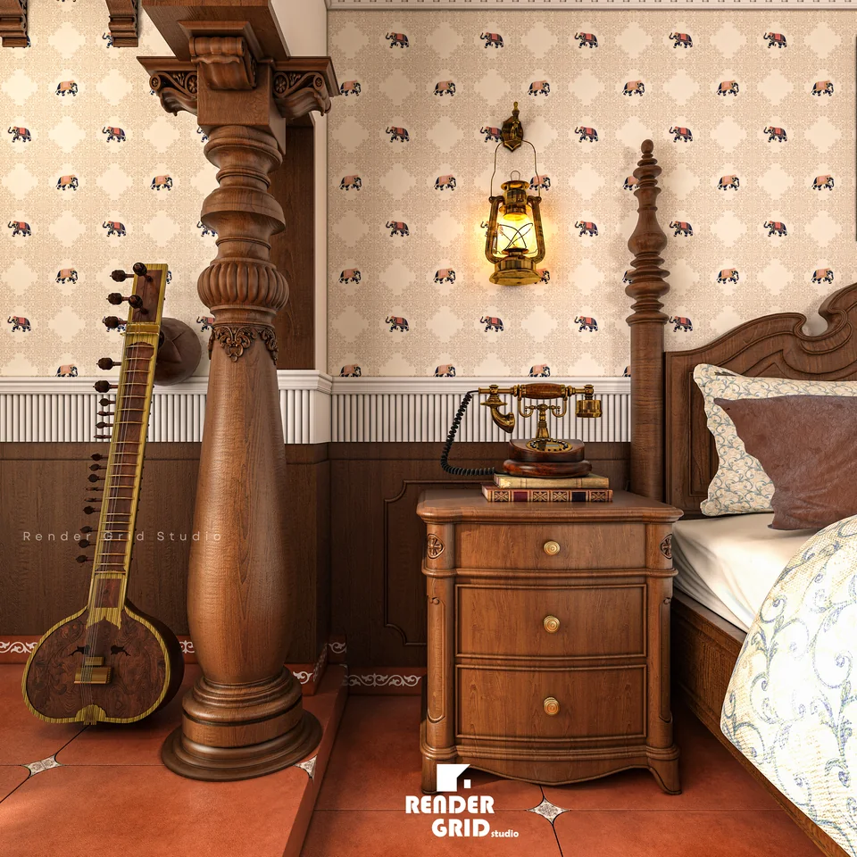 Heritage Bedroom Suite completed design view 11