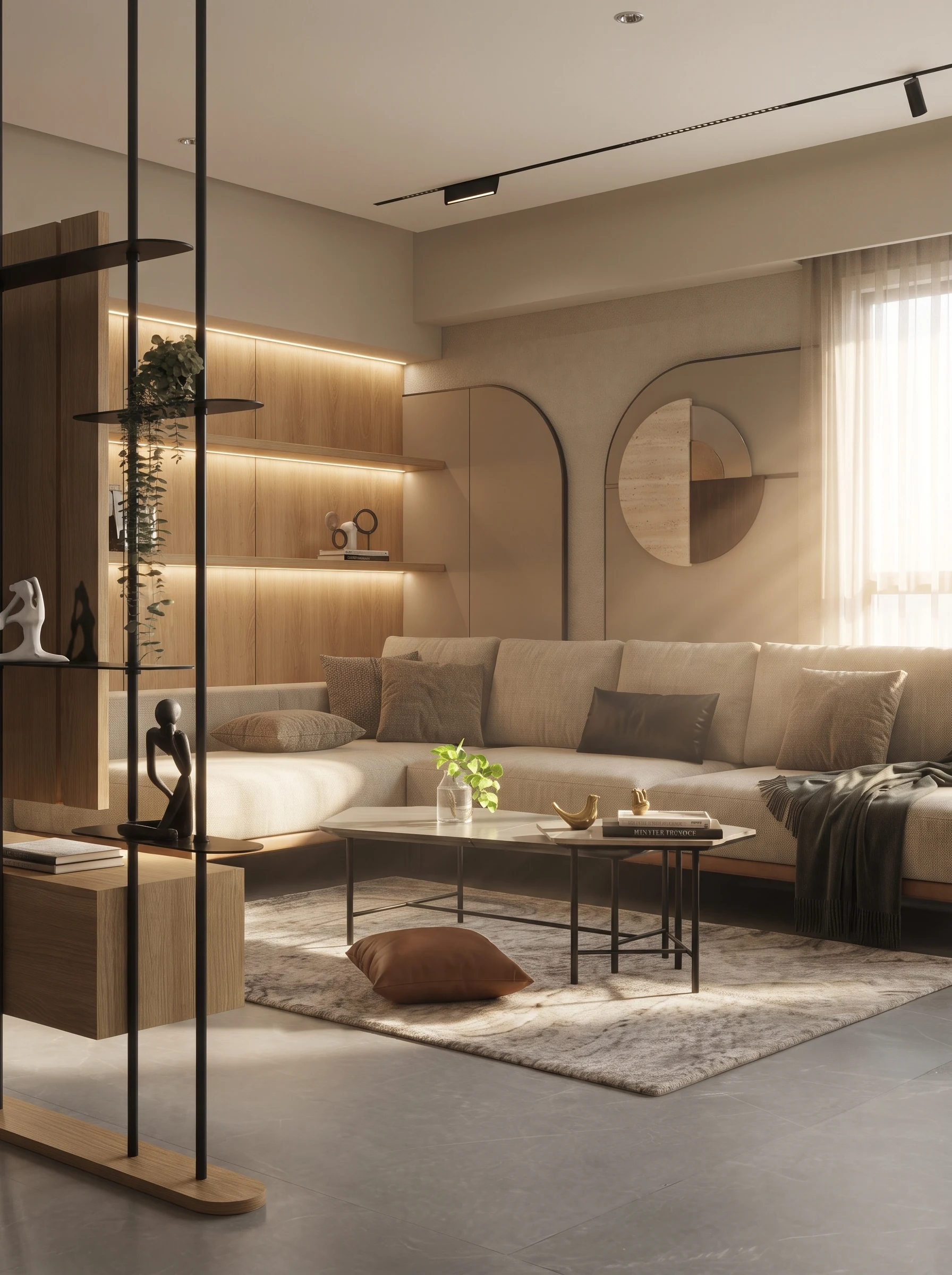 Layered Living & Media completed interior design