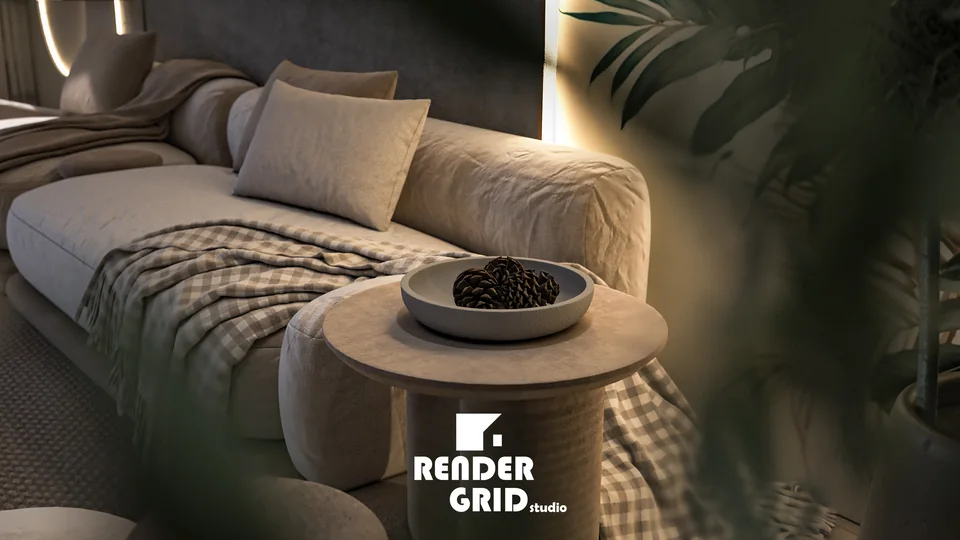Midnight Living Lounge completed design view 03